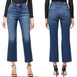 Good American Good Curve Western Yoke Straight